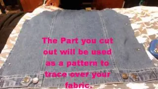 DIY Denim Lace Jacket