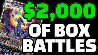 $2000 of Pokemon Card Box Battles - My top 4 biggest box battles on Boxed.gg
