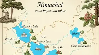 हिमाचल प्रदेश की प्रमुख झीलें#hpexam #hppsc #hprca #hpjoa #hppoliceexam #hpallied #hppolice#hpclerk 