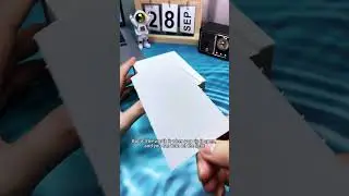 3D Calendar Notes Cube Producing Process And Unboxing,Contact Us For Details,Link In Bio#Papercraft