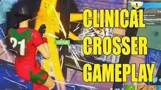 CLINICAL CROSSER Skin Game Play in Fortnite Zone Wars