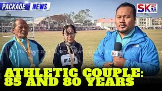 ATHLETIC COUPLE: 85 AND 80 YEARS