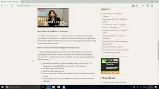 How to Claim a Medical Expense Tax Deduction