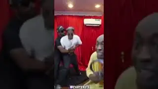 Фейковый Wizkid появился на прямой трансляции поиска талантов Картера Эфе, но Ияния выгнал его.