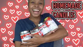 VALENTINE's DAY GIFT IDEA - CANDLE MAKING!! || HOME MADE CANDLES || MUAH by YELENA