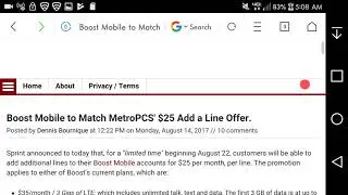Boost Mobile Goes After MetroPCS By Offering Add a Line foe $25 (Beginning August 22nd)
