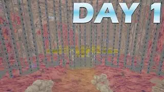We Claimed Arks First Titan Cave Day 1! Bams Ark | PvP