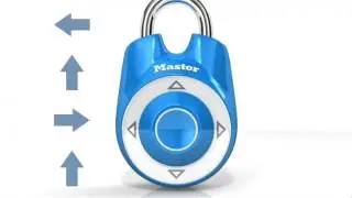 Master Lock 1500iD Speed Dial&trade; Combination Padlock