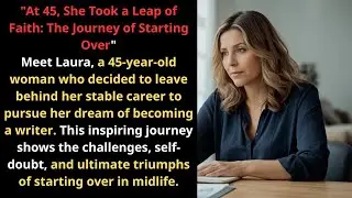 At 45, She Took a Leap of Faith: The Journey of Starting Over