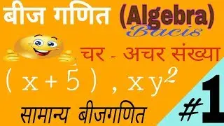 Basic Algebra||Basic Algebra In Hindi||सामान्य बीजगणित||part-1||By VKMATH.