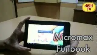 Micromax funbook [Hands on]