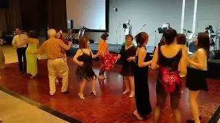 Party guests doing the Twist - SACE D&D - 10 December 2025