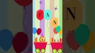 Sound Out Loud Reading Three Letter Words Ending In - an | #reading #soundout #shorts