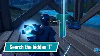 Search the hidden 'T' in the Trick Shot Loading Screen