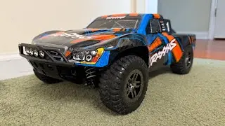 Slash 4x4 ultimate first run on high speed gearing!