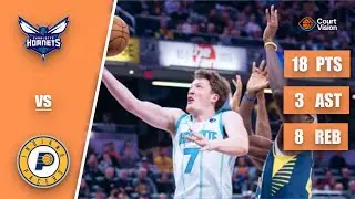 Kon Knueppel - 18 Points, 8 Rebounds, 3 Assists vs Pacers - 2025-26 Regular Season