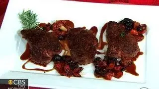 Chef Nadia G's filet mignon with maple-balsamic reduction