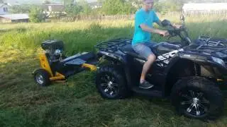 Journeyman Gladiator X450 + mulčovač CRONIMO  2