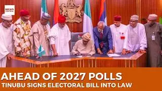 President Tinubu Signs Electoral Act 2026 Despite E-Transmission Protests