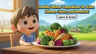 শীতের সবজি । মজাদার সবজি । Healthy Winter Vegetables for Kids ।  | ARcartoonTV