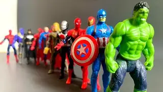 Marvel's Spider-Man Series Unboxing,Spider-Man action dolls, Glowing Spider-Man electric toy gun
