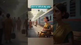 स्टेशन पर पत्नी को छोड़ आया | #ytshort