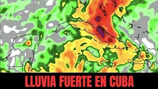 Atentos a #lluvia fuerte e intensa en sectores de #Cuba #ondatropical