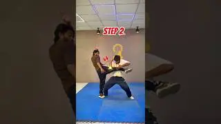 Kick Block se Elbow Face Attack | Tony Jaa Style💥⚡#selfdifence #tutorial #karate #shorts#viralvideo
