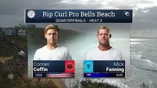 2016 Rip Curl Pro Bells Beach: Quarterfinal 3 Video