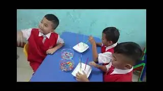 Mengenal ukuran, berhitung dan mengelompokkan benda. 