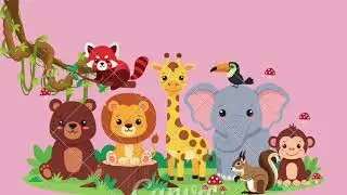 Jungle Safari Adventure🦁🐘🐮-Animals kidsSong-Preschool-Let&rsquo;s Go Jungle Safari-Pets Farm Wild Animals