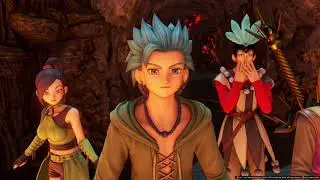 DRAGON QUEST XI: Echoes of an Elusive Age - Mount huji forge Cutscene