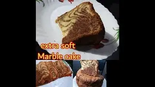 മാർബിൾ കേക്ക് /zebra cake recipe malayalam