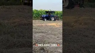 #DKS TRACTORS #new #trending #village #agriculture #today #tractor #bull #farmering