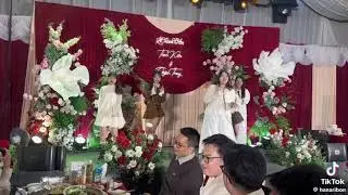 Nhảy dám cưới cháu Thuỷ #hienhinne 