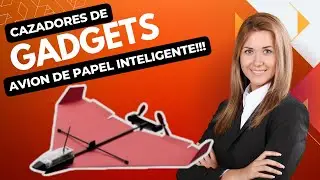 Cazadores de Gadgets - PowerUp 4.0 Avi&oacute;n de Papel Controlado por App