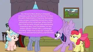 CG and Dark Twilight Sparkle Say 