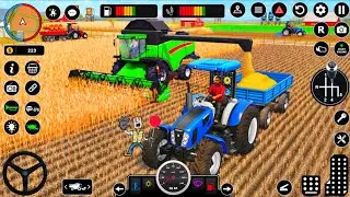 Modern Tractor Farming Driving Simulator 3D - New Tractor Games - Android Gameplay