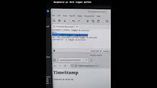 raspberry pi data logger in python as linux service #ytshorts #youtubeshorts #shorts #shortsvideo