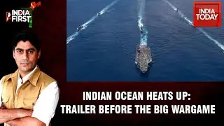 World's Largest Warship In Indian Ocean; India-US In Joint Naval Exercise | India First