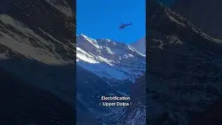 Rural Electrification - upper Dolpa🇳🇵 #explorenepal #travel #electrification #ruralnepal #shorts