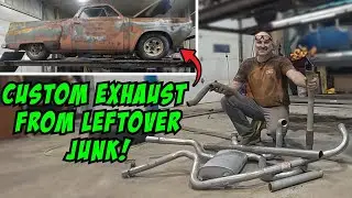 Изготовление выхлопной системы из случайного хлама для Studebaker, он же Studeamino!