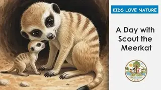 A Day with Scout the Meerkat | Meerkat Facts: Sentry, Teamwork, & Burrow Life