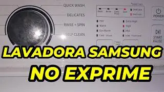 ¿Tu Lavadora Samsung No Centrifuga? Arréglala en 10 Minutos
