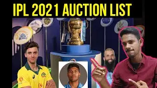 IPL 2021 ALL TEAM AUCTION LIST | IPL 2021 | Manidham Valarpom