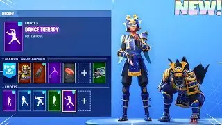 NEW! SAMURAI SKINS With DANCE EMOTES! Fortnite Battle Royale