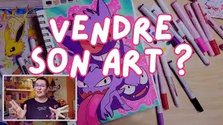Peut-on vendre son art quand on d&eacute;bute ? - mes trucs & astuces