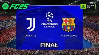 FC 25 - JUVENTUS - FC BARCELONA  FINAŁ | MILIK vs LEWANDOWSKI  Liga Mistrzów 24/25 UCL