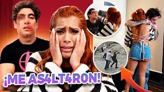 LLEGO GOLPEADO A LA CASA Y ASÍ REACCIONÓ MI NOVIA * BROMA