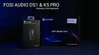Dongle DAC Cakep! DAC/AMP | Fosi Audio DS1 & K5 Pro